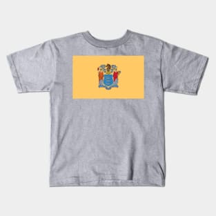 Flag of New Jersey Kids T-Shirt